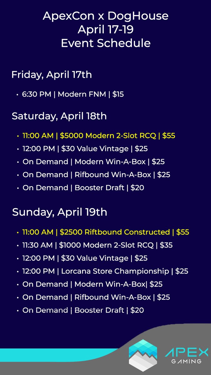 Apex Gaming tweet media