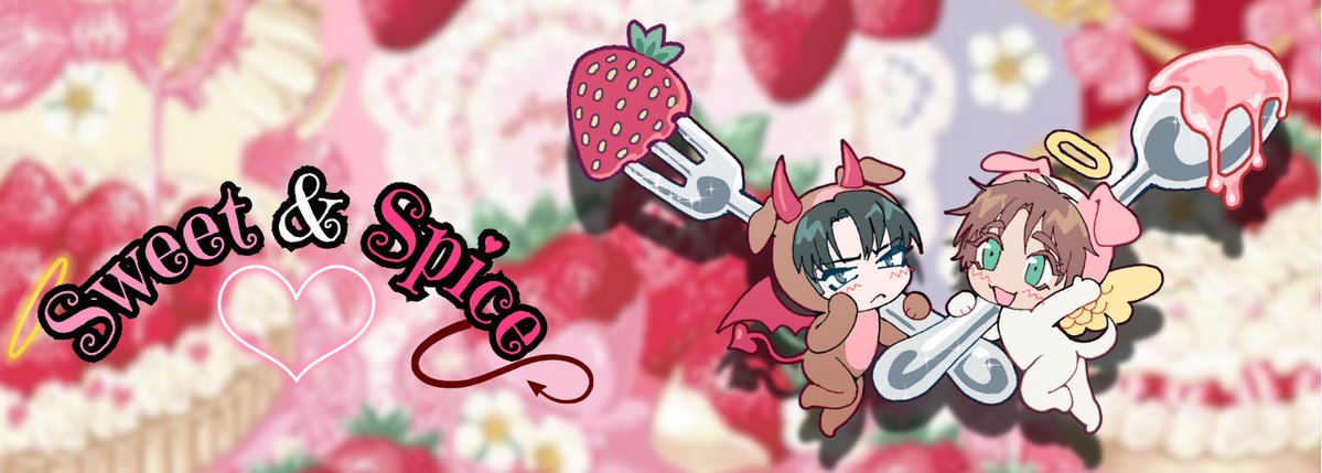 Sweet & Spice: A Rivaereri Zine 🩷🧁 tweet media