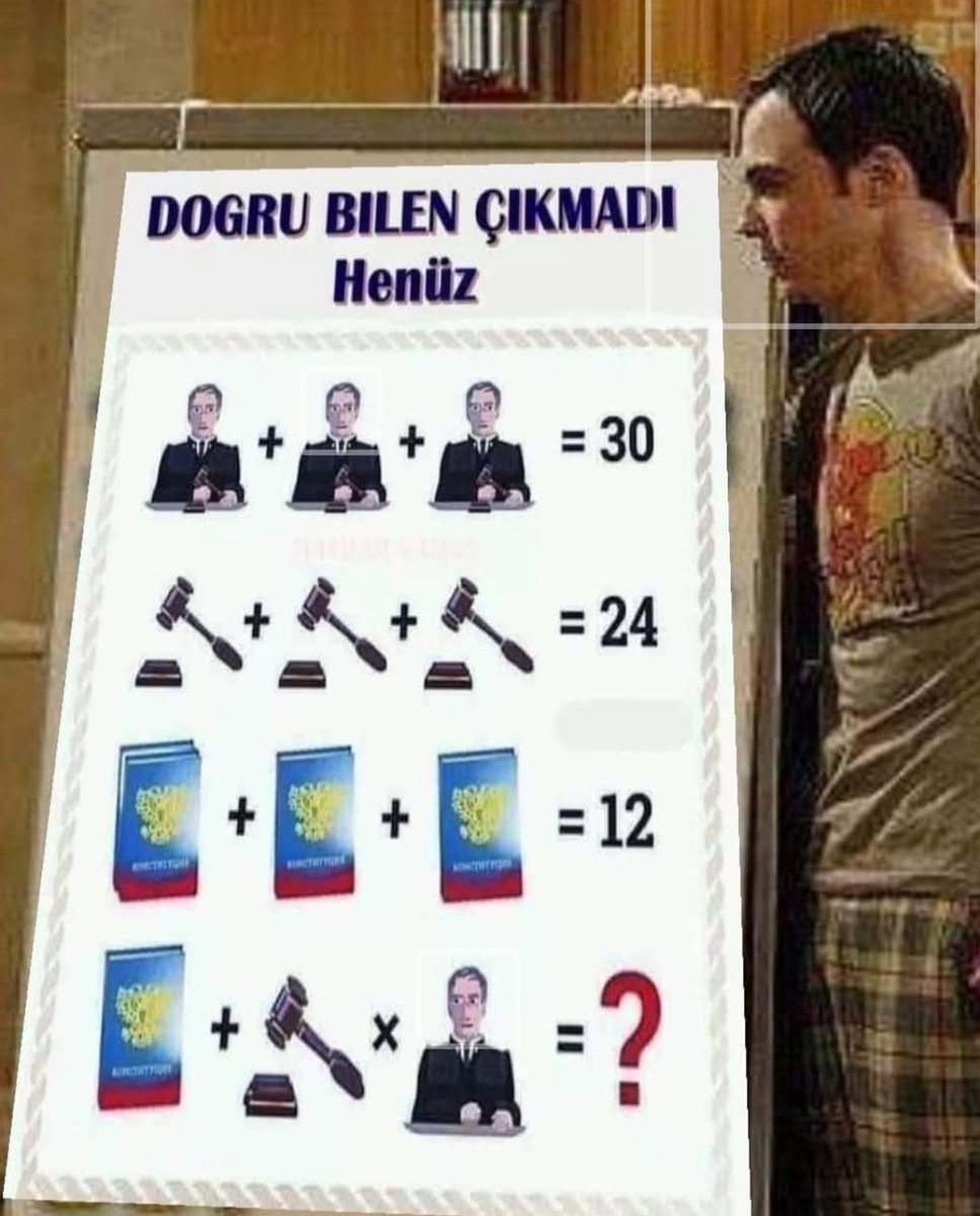 Hadi bakalım çözelim.