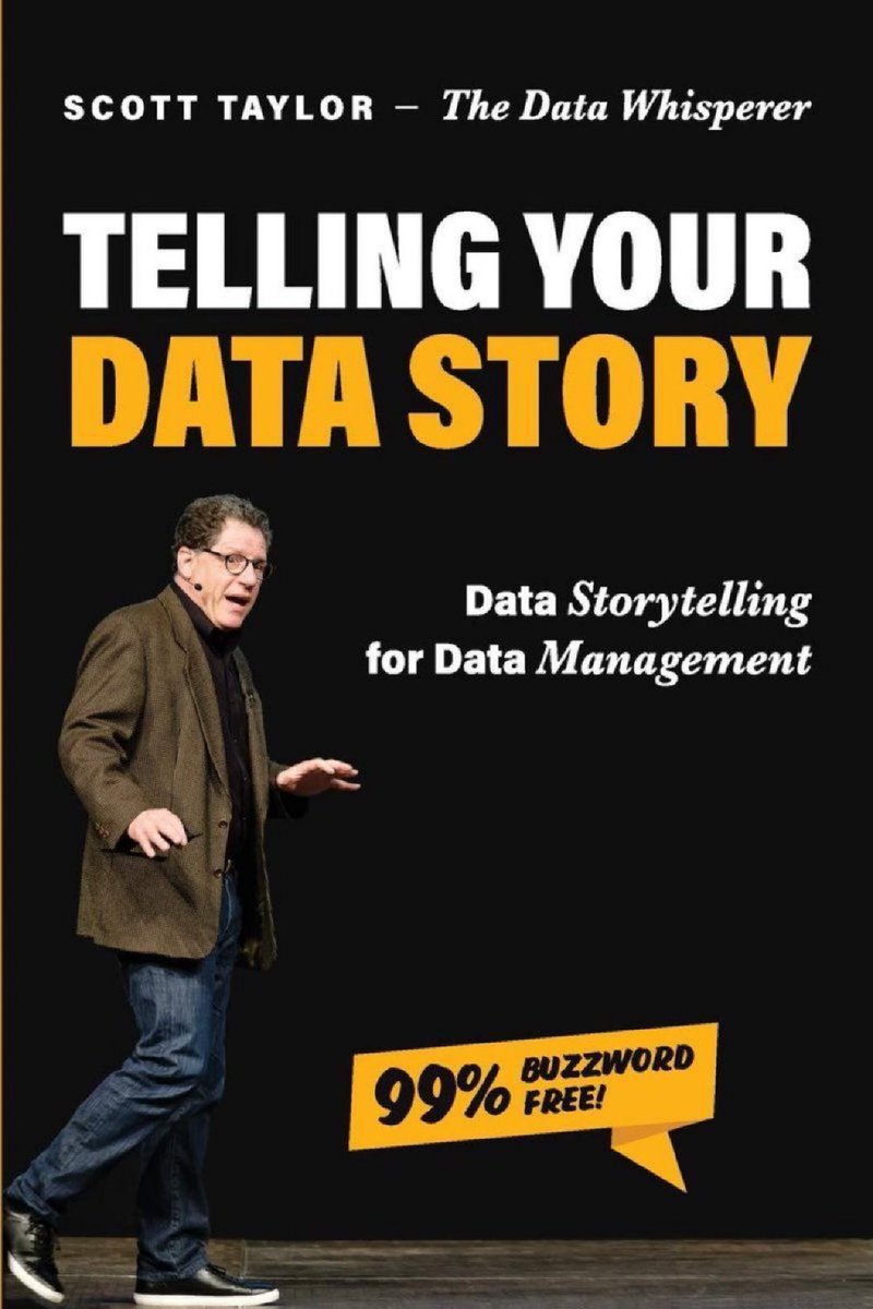 KirkDBorne's tweet photo. Telling Your Data Story — Data Storytelling for Data Management: https://t.co/OOaIcpzbZ5 by @stdatawhisperer
————
#Analytics #DataScience #AI #MachineLearning #ML #DataLiteracy #DataFluency #DataStorytelling #DataScientist #CDO #CMO https://t.co/qTVHNnexJX