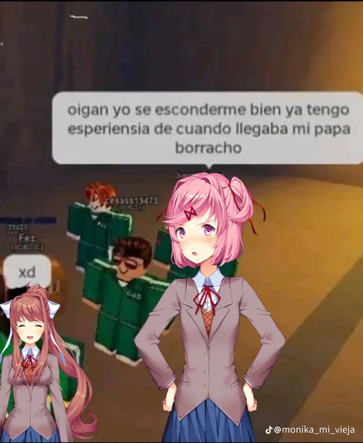 Eevee_peruana's tweet image. Oztiaz, cuanta experiencia
#DDLC  #Doki #Dokidokiliteratureclub