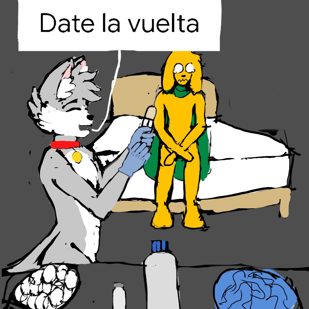 EdgarMisif6767's tweet photo. #MikenixWeek2026 #Mikenix #Furry
Dia 5: Enfermo https://t.co/L0PWcxihI9