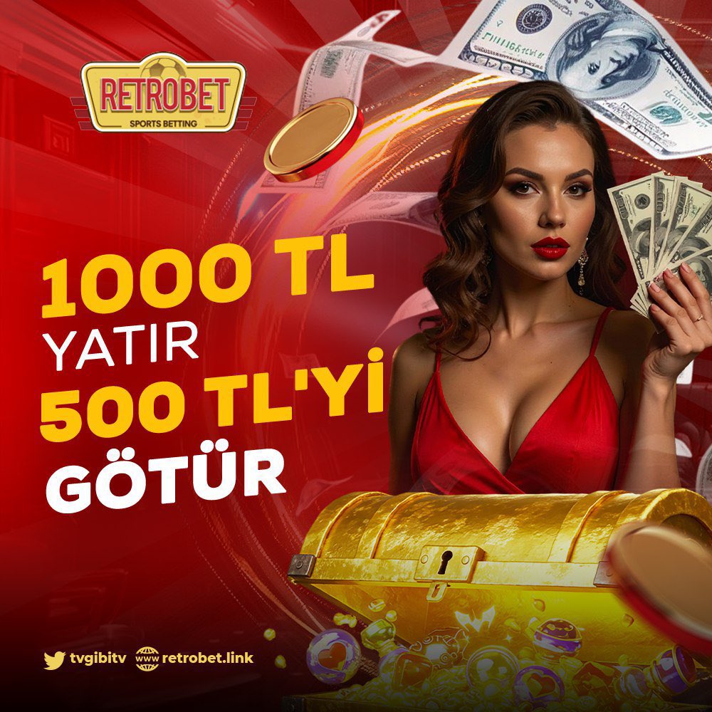 Retrobetturkce's tweet photo. 😱 1000₺ Yatır, 500₺ Götür ! 

☑️Her yatırma Freesin
☑️Kupon Bozdurma

🔥%100 İlk Kupon İadesi 🤩 #retrobet 
📌 Adres:  https://t.co/JsbPqci562 https://t.co/IAwKe308IF