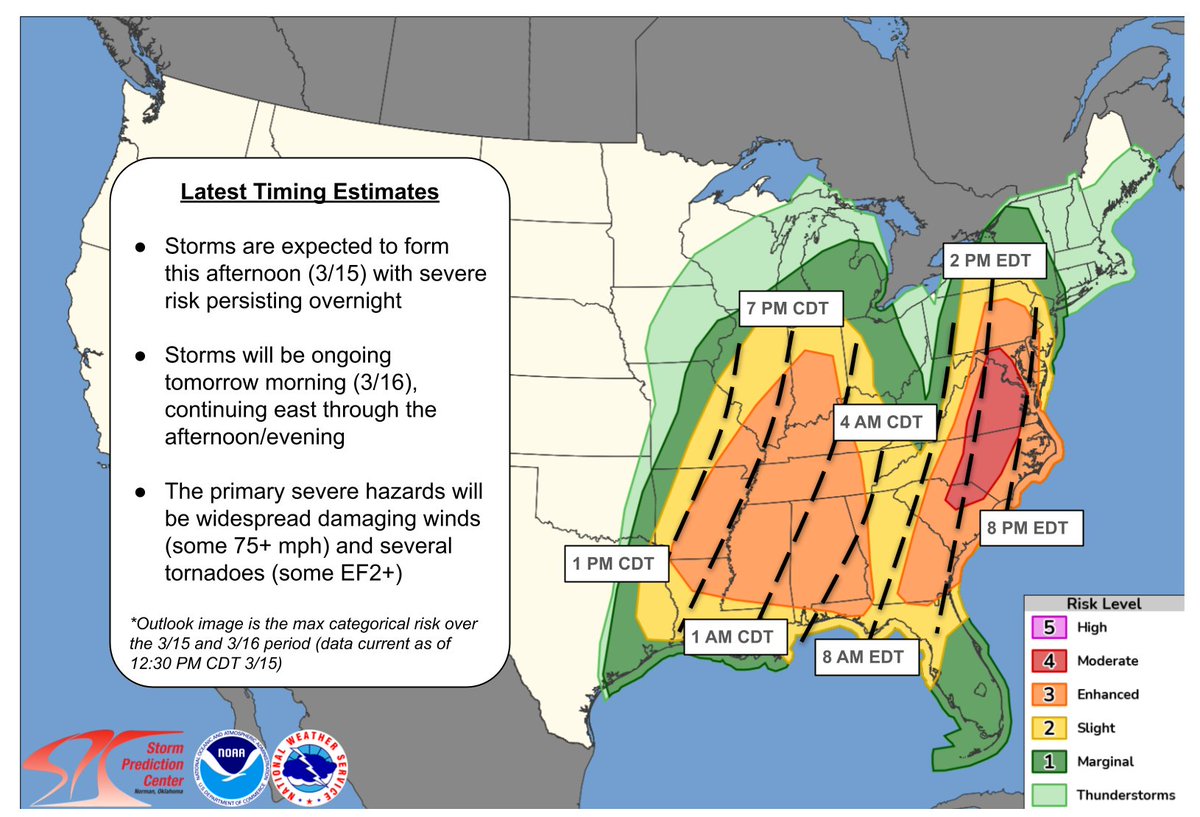 NWS Storm Prediction Center tweet media