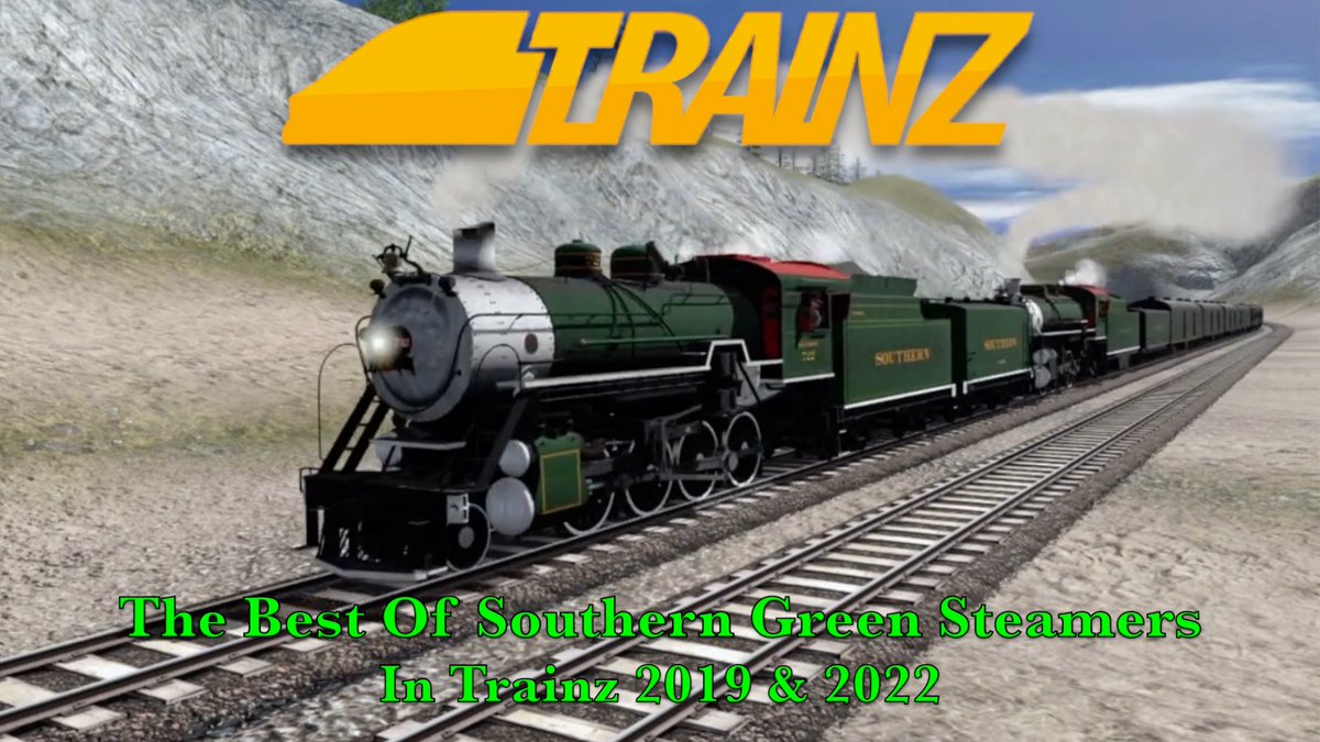 tgrptrains's tweet photo. The Best Of Burlington Northern Green Trains In Trainz 2019 &amp; 2022 - https://t.co/VlQj0wIENL

The Best Of Southern Green Steamers In Trainz 2019 &amp; 2022 - https://t.co/aa2isaXaIZ

The Best Of Greenbrier Presidential Express 614 In Trainz 2019 - https://t.co/qGXt6rDSkO https://t.co/c67crpR6zg