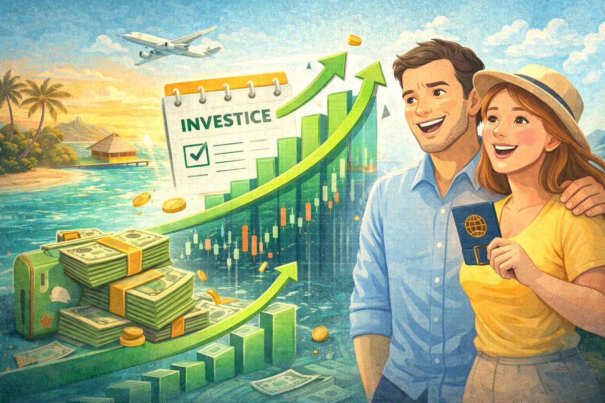 Konečně! 🎉

K investování jsem nasměroval x známých, ale u vlastní ženy se mi to dlouho nedařilo.

Až doteď. Příští týden otevíráme účet u brokera 📈

Jak se mi to povedlo?
Řekl jsem jí, že si tam budeme každý měsíc posílat peníze…
a až děti odrostou, budeme za ně cestovat 😁