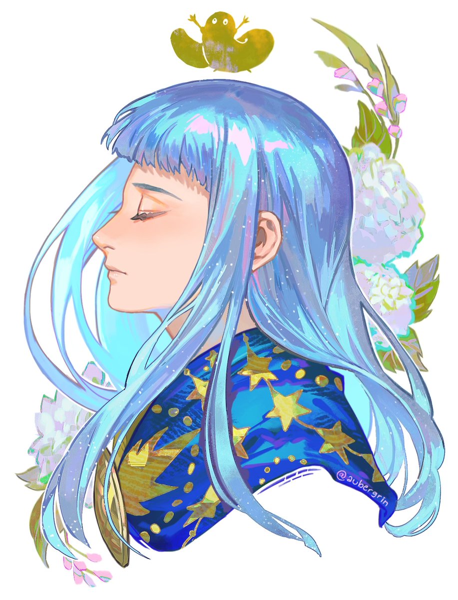 Birthday art of Richeh 💙🐛💙
#Δ帽子 #WitchHatAtelier #Richeh