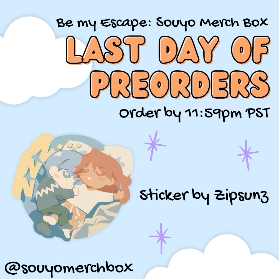 Be My Escape: Souyo Merch Box | PREORDERS CLOSED! tweet media