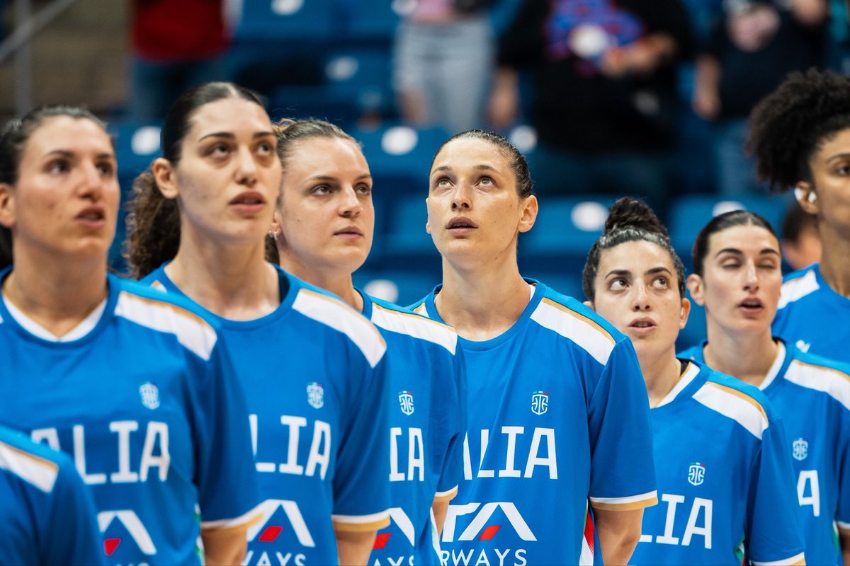 gallinari8888's tweet image. A tight-knit team ready to push beyond our limits and make history. 
Let’s go girls!!!🇮🇹
📍 FIBA Women’s Basketball World Cup Qualifiers 
🎙️ @dazn @TNTSportsUS 

#Fiba