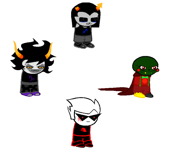 ive been thinking about it, and lord english is kinda gaster but in reverse.
gaster was one man, but after his death he was shattered to haunt multiple monsters, one can argue he became them
while LE is like a puzzle, one person that was created with fusing multiple people