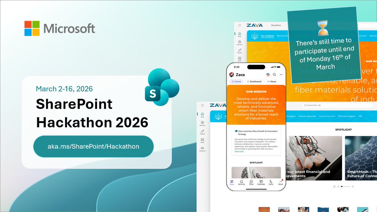 Microsoft 365 Developer tweet media