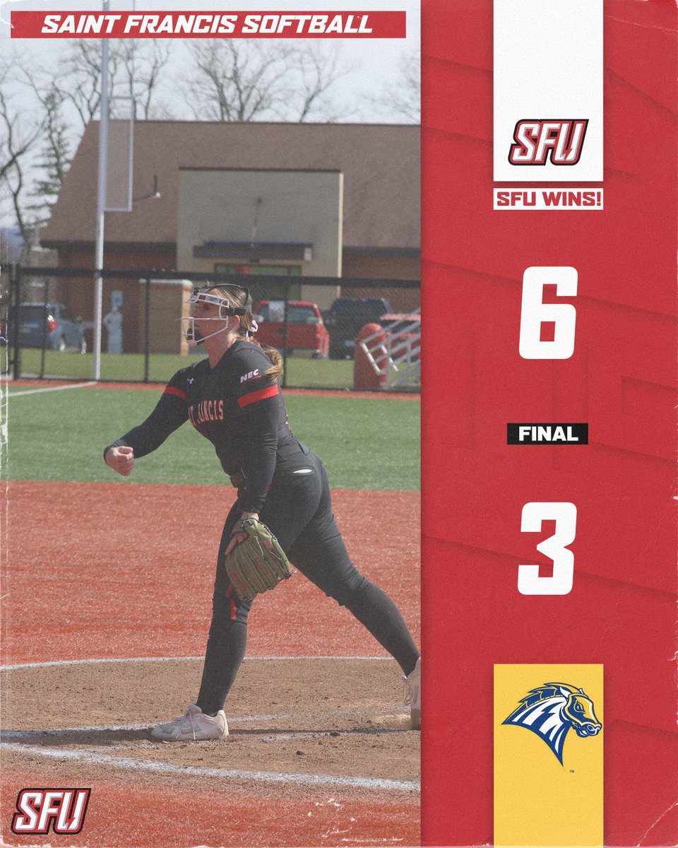 Saint Francis Softball tweet media