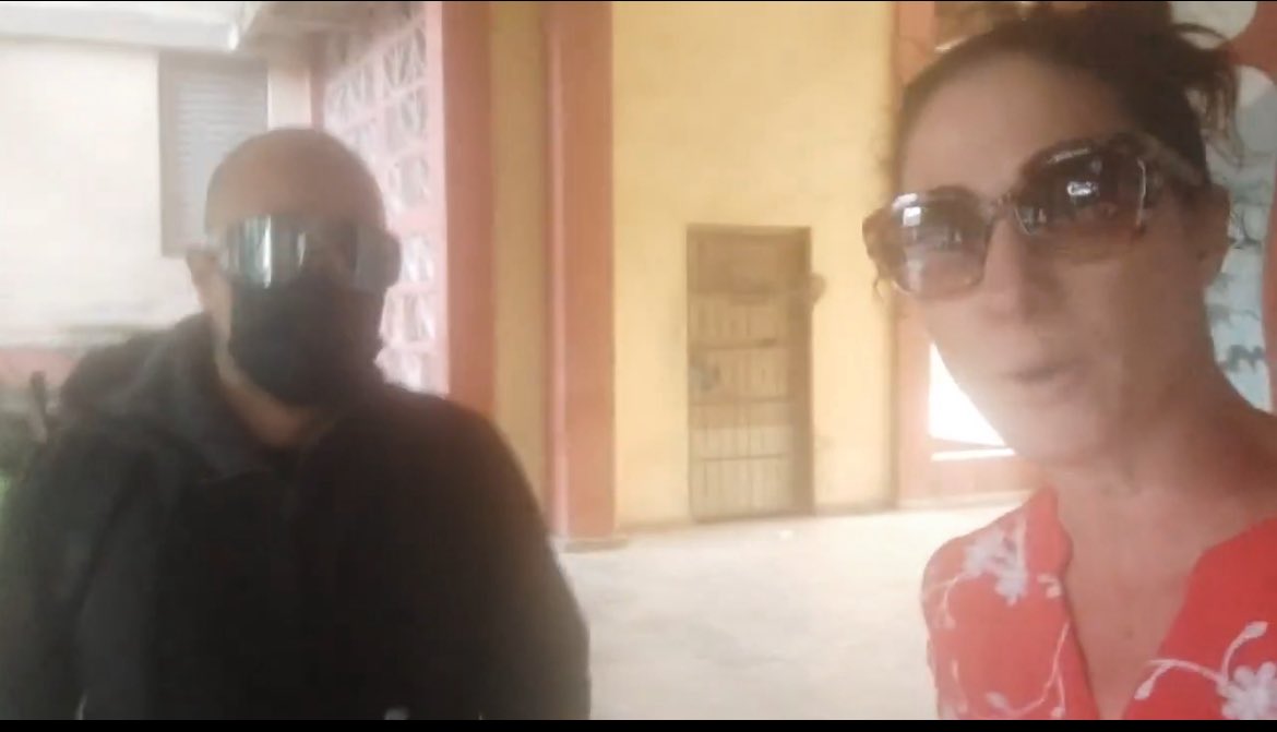 Award-winning independent blogger <a href="/yoanisanchez/">Yoani Sánchez</a>, publisher of <a href="/14ymedio/">14ymedio</a>, under house arrest for reporting on the chaos in State Sponsor of Terrorism bankrupt communist #Cuba.

 Regime leadership desperate to contain the unrest and fallout from 67 years of dictatorship.

#SOSCuba