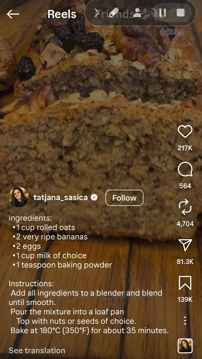 Made this oats cake and I think now I have a healthy snack to be knacking