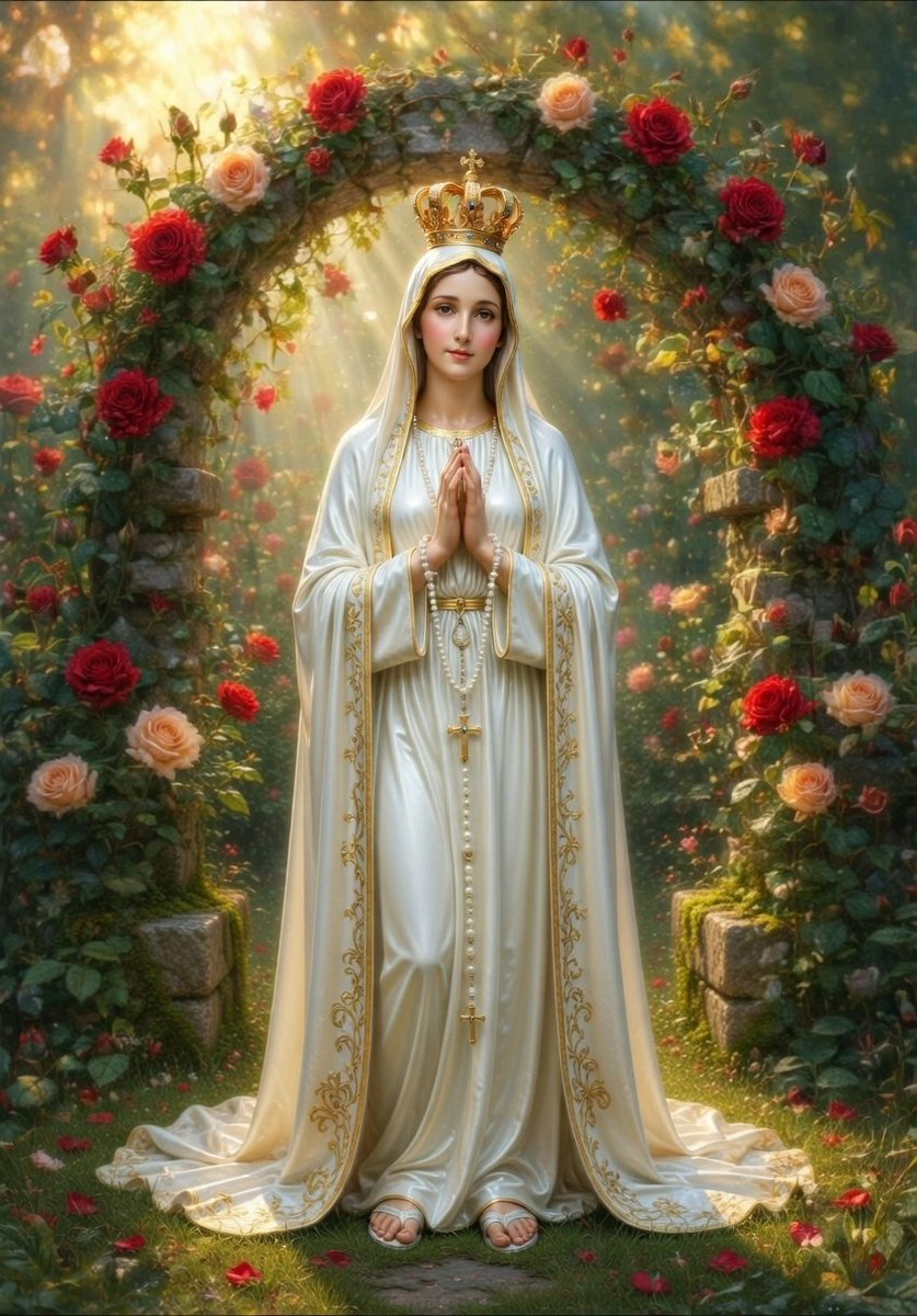 “Nunca te dejaré. Mi Inmaculado Corazón será tu refugio y el camino que te conducirá a Dios”.

-La Virgen de Fátima🕯️🌹🕊️