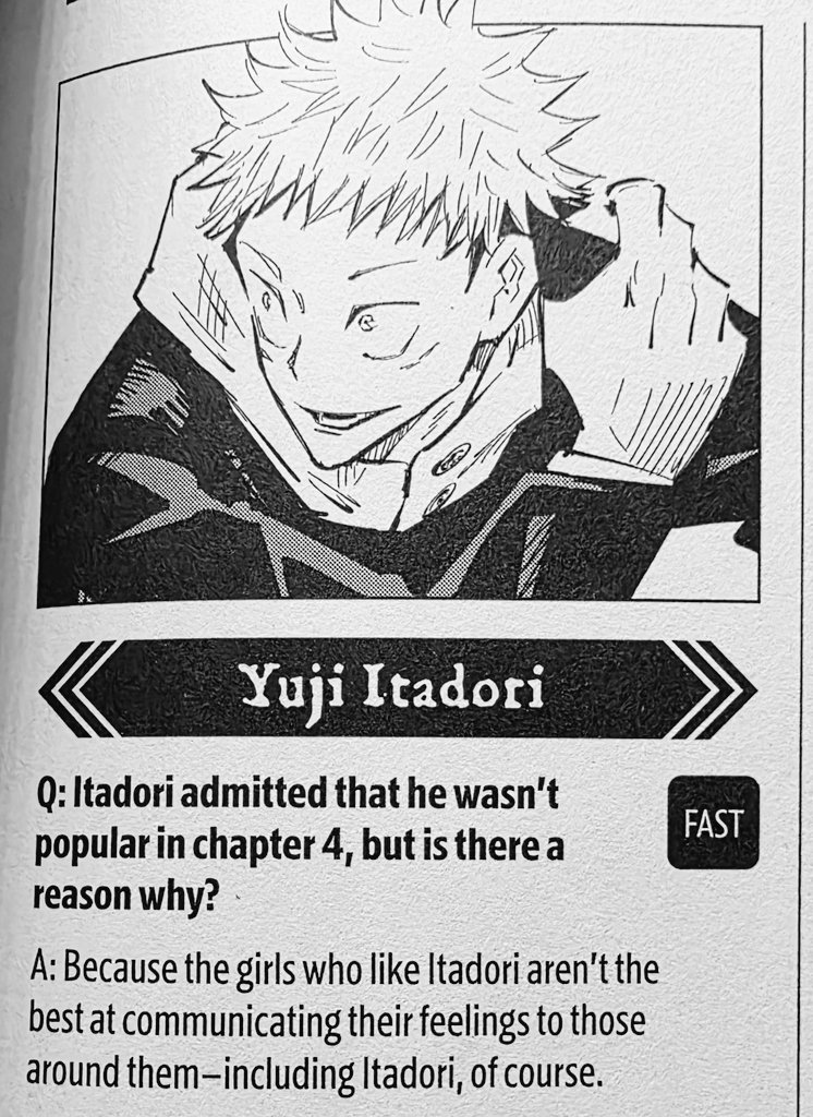 yuji attracting shy introverted girls, that's how you know he's a green flag🥰