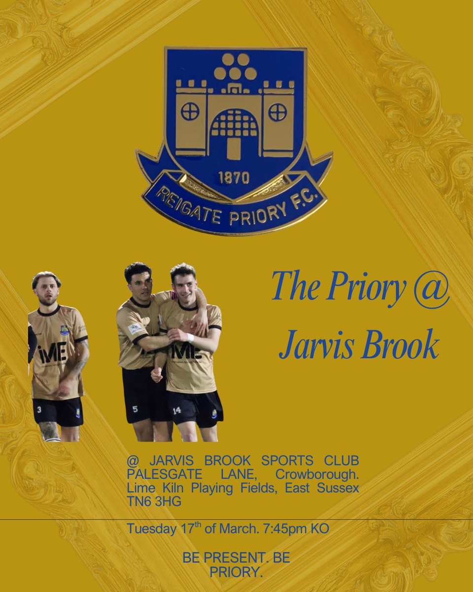 Reigate Priory FC tweet media