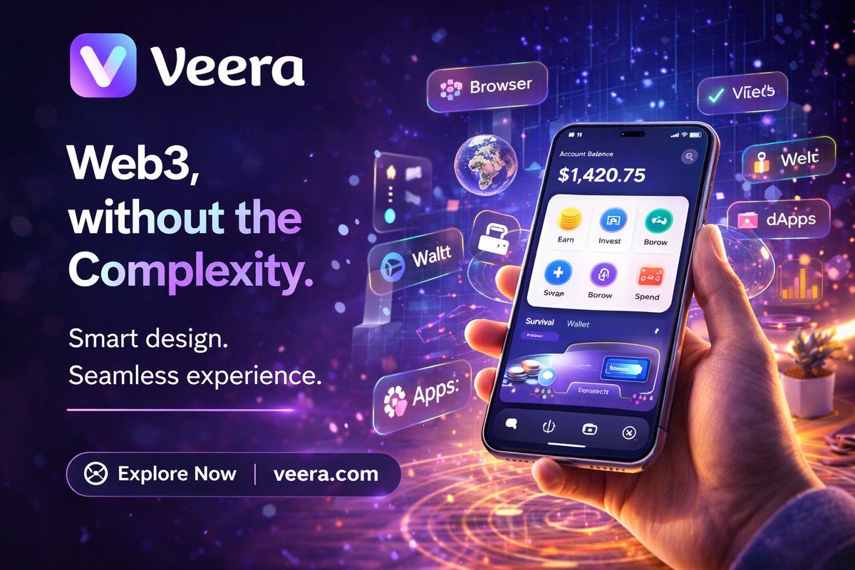 One thing I appreciate about On_Veera , <a href="/On_Veera/">Veera</a> is its focus on making Web3 approachable.

Instead of overwhelming users with complexity, Veera is building an experience where browsing, rewards, wallets, and onchain tools work together seamlessly.

That kind of thoughtful