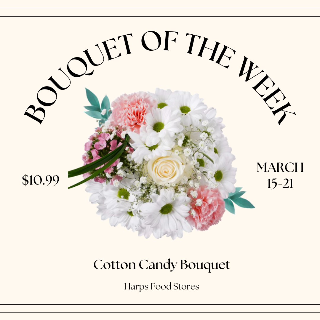 Our Cotton Candy Bouquet brings a little sugar-sweet sparkle for your space 🍬🌸
–
Available all week long for just $10.99