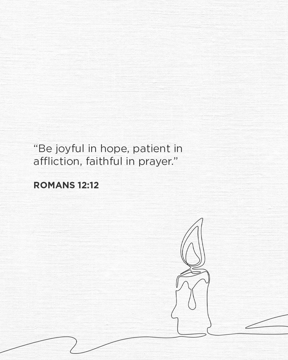 WRSpokane's tweet photo. “Be joyful in hope, patient in affliction, faithful in prayer.” — Romans 12:12 https://t.co/5NbFEoZZSH