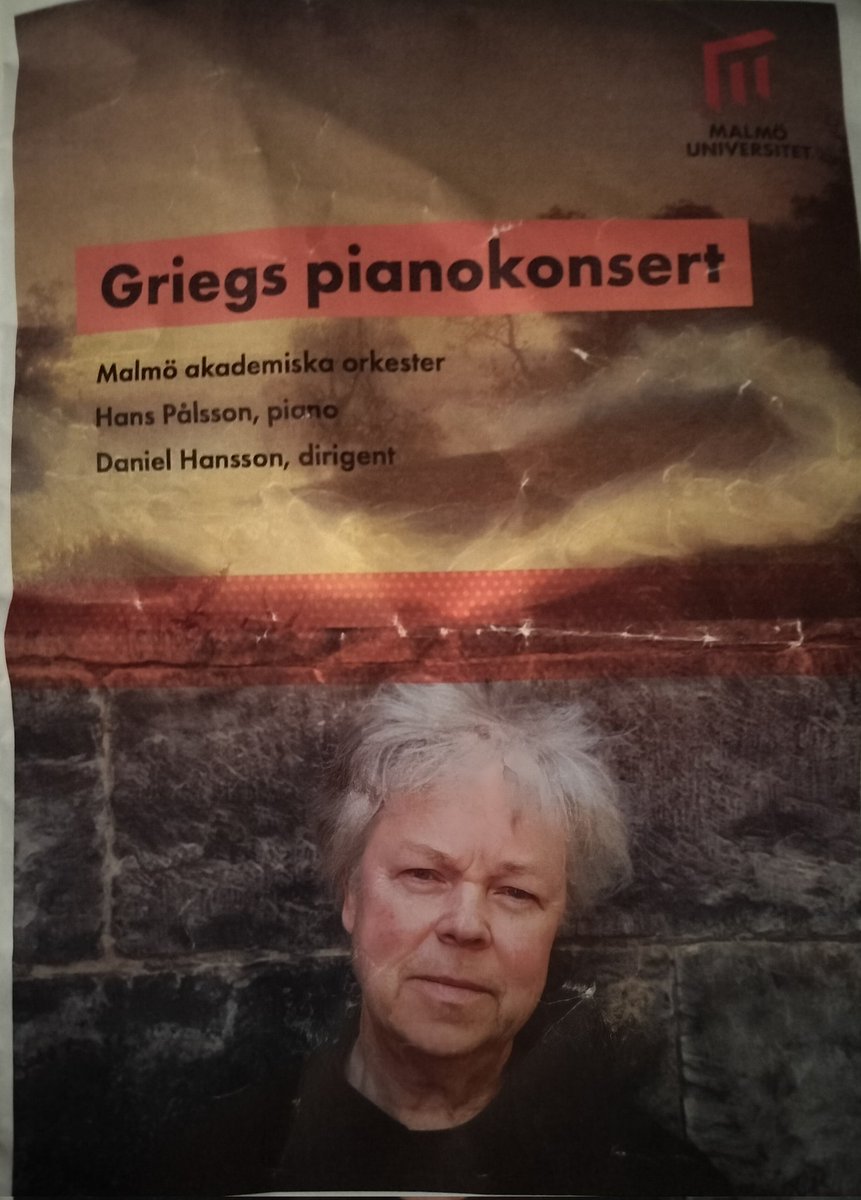 Synth igår, klassiskt idag. Malmö levererar.