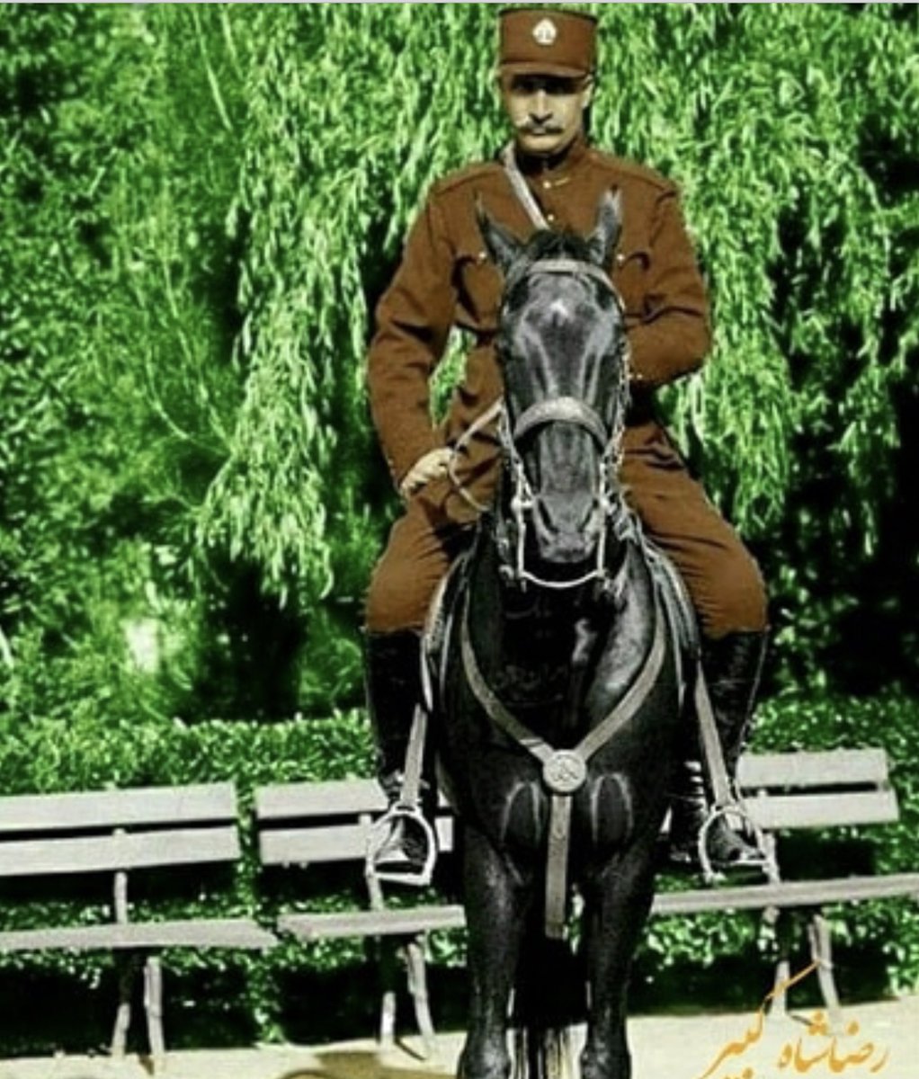 mina_bareen's tweet photo. زادروز پدر ايران نوين اعليحضرت رضا شاه بزرگ خجسته باد بر هر ايرانيدرود بر بزرگ مردي كه با اراده پولادين و پشتكار بي مانند ايران را از هزاره هاي سياه به سوي پيشرفت هدايت كرد! خوش آمد به ايرانزمين و انرا ازاد ساخت و فرهنگ ايراني نوين را بنياد نهاد 
." #رضاشاه_روحت_شاد "  جاويد شاه. https://t.co/2MiQ5p2Cv1
