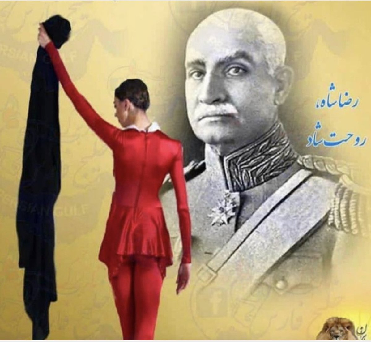 mina_bareen's tweet photo. زادروز پدر ايران نوين اعليحضرت رضا شاه بزرگ خجسته باد بر هر ايرانيدرود بر بزرگ مردي كه با اراده پولادين و پشتكار بي مانند ايران را از هزاره هاي سياه به سوي پيشرفت هدايت كرد! خوش آمد به ايرانزمين و انرا ازاد ساخت و فرهنگ ايراني نوين را بنياد نهاد 
." #رضاشاه_روحت_شاد "  جاويد شاه. https://t.co/2MiQ5p2Cv1