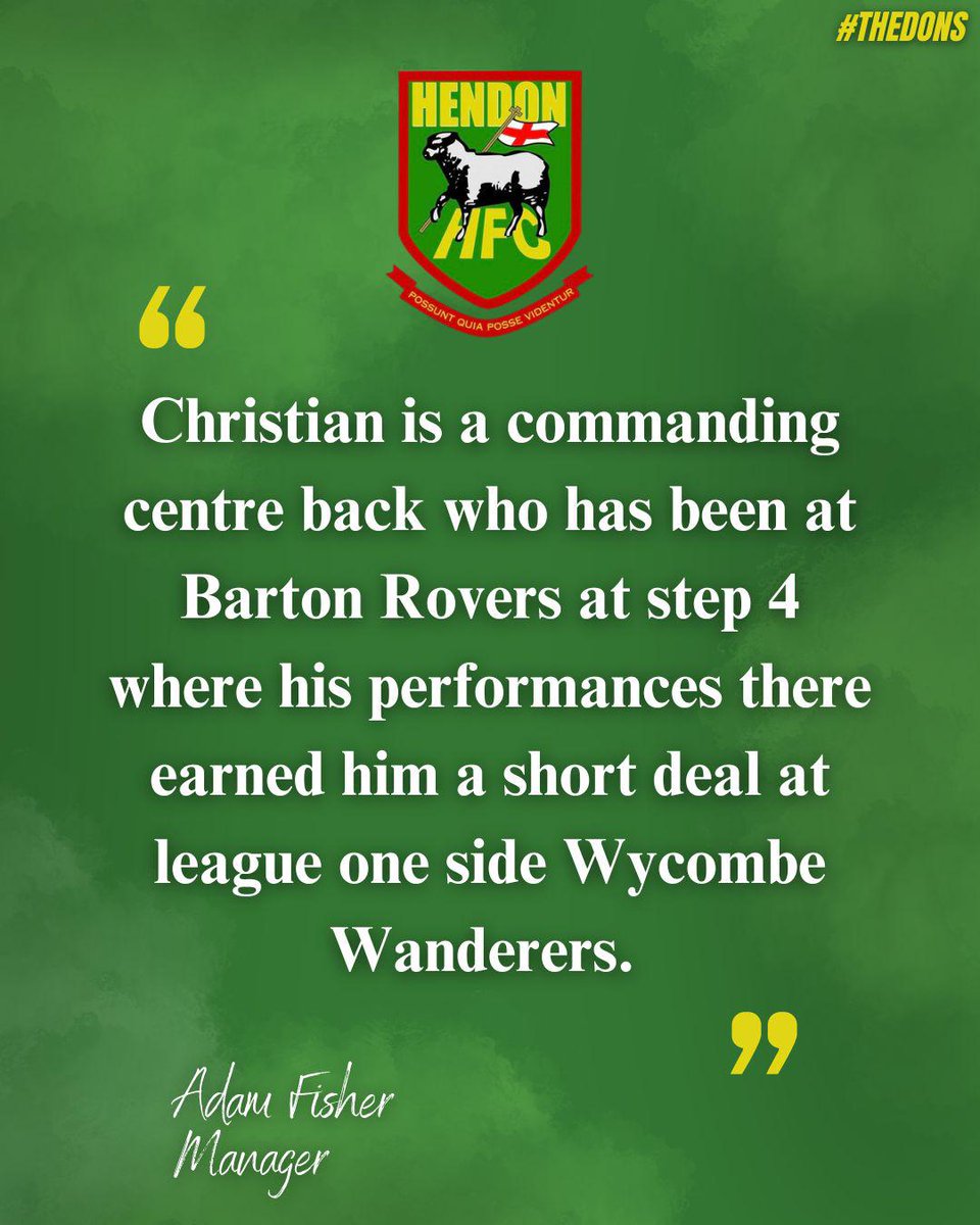 Hendon Football Club tweet media