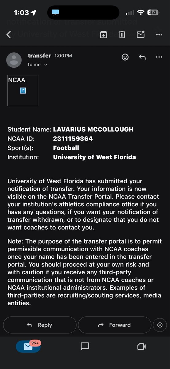 Lavarius “RJ” McCollough ¹⁵ tweet media