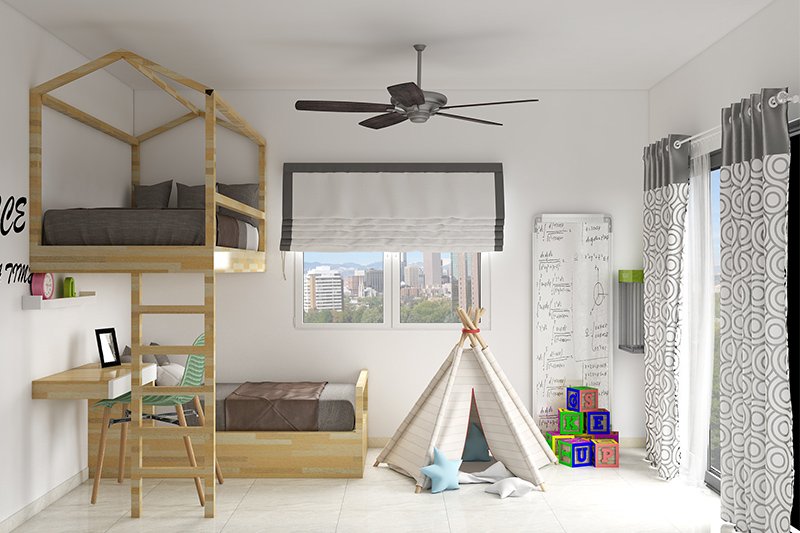TheLemeDecor's tweet photo. A kids’ study room with a bedroom setup combines a cozy sleeping area, a functional desk, smart storage, and playful decor to create a comfortable space for rest and learning. 
#KidsRoom #StudyRoomDesign #InteriorDesign #HomeDecor #CreativeSpaces #KidsStudy #HomeInspiration https://t.co/7wipUPSjJd
