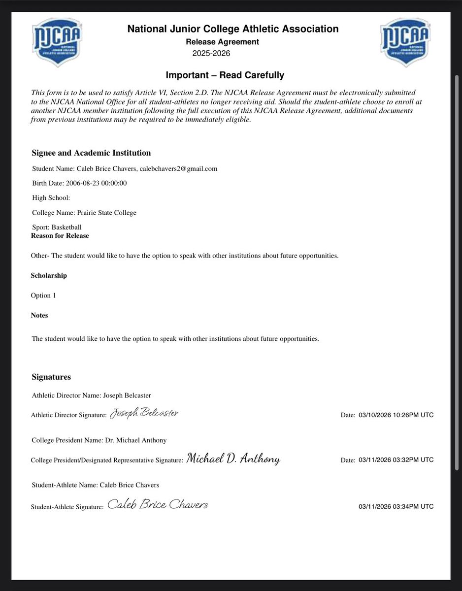 Caleb Chavers tweet media