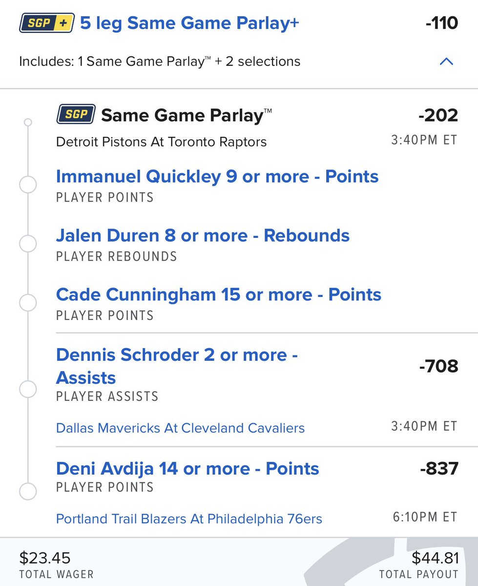 The Parlay Cafe tweet media