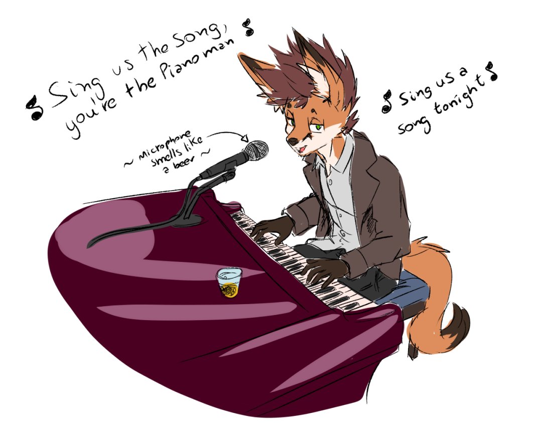 "And the piano, it sound like a carnival"