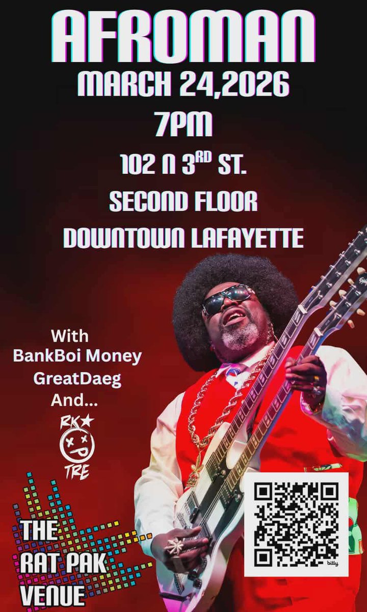 djpowder's tweet photo. Afroman Lafayette IN 

Tickets thanks discount #repost

https://t.co/0ymNMItnpl https://t.co/86EX3iIoqC