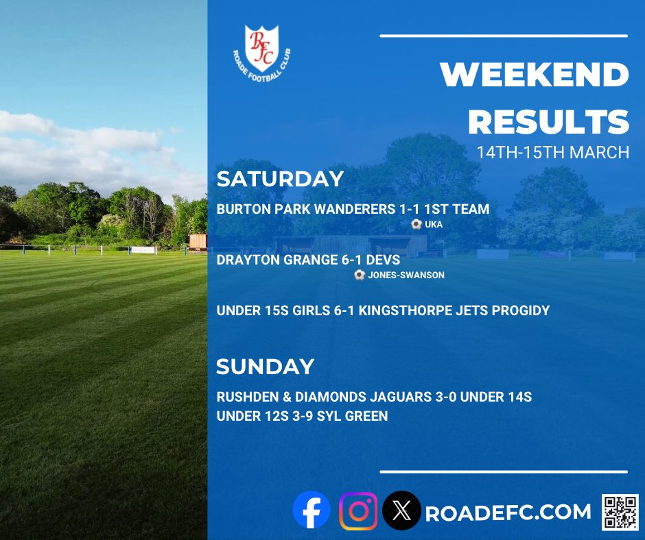 Roade Football Club tweet media