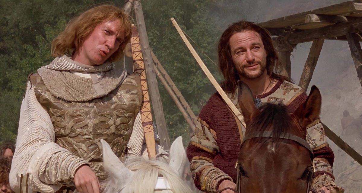Multifandom_edi's tweet photo. Jason Isaacs as Lord Felton 
alongside David Thewlis 
as King Einon
in the movie DragonHeart 
#jasonisaac #DragonHeart 
#jasonisaacs #jasonisaacs https://t.co/cWlxcldbc5