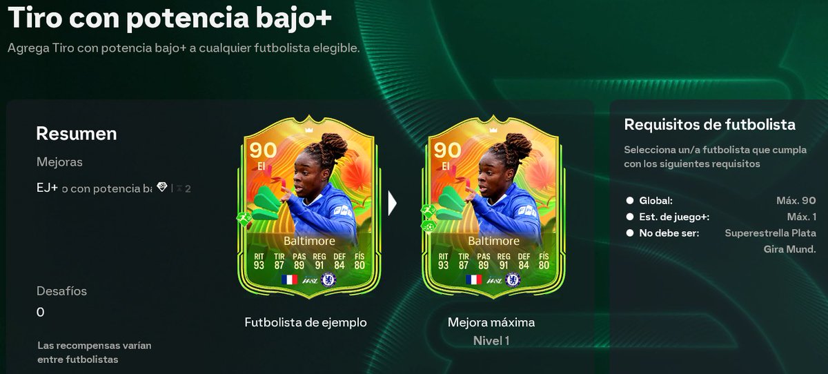 JuniorSintress's tweet photo. 🚨Gana TIRO POTENCIA BAJO+ para una CARTA 90🚨

✅Debes Ganar 50 Partidos en Cualquier Modo de Ultimate Team https://t.co/INB9WM1Kam