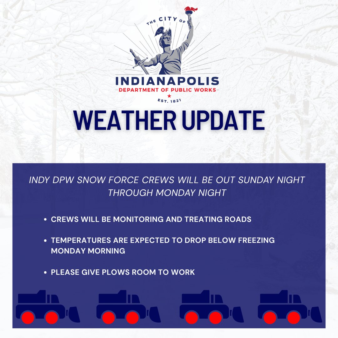 Indy Department of Public Works tweet media
