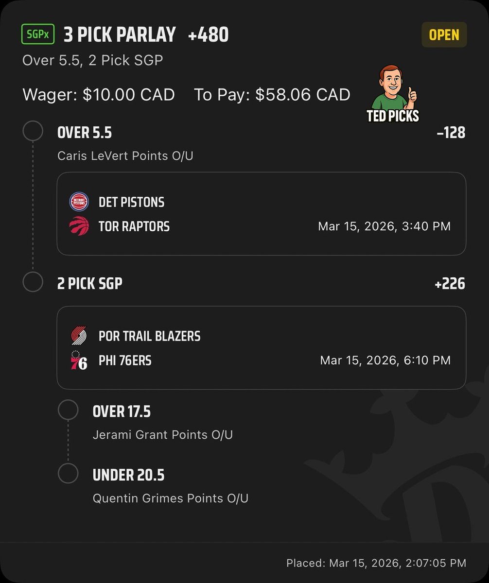 Ted Picks tweet media