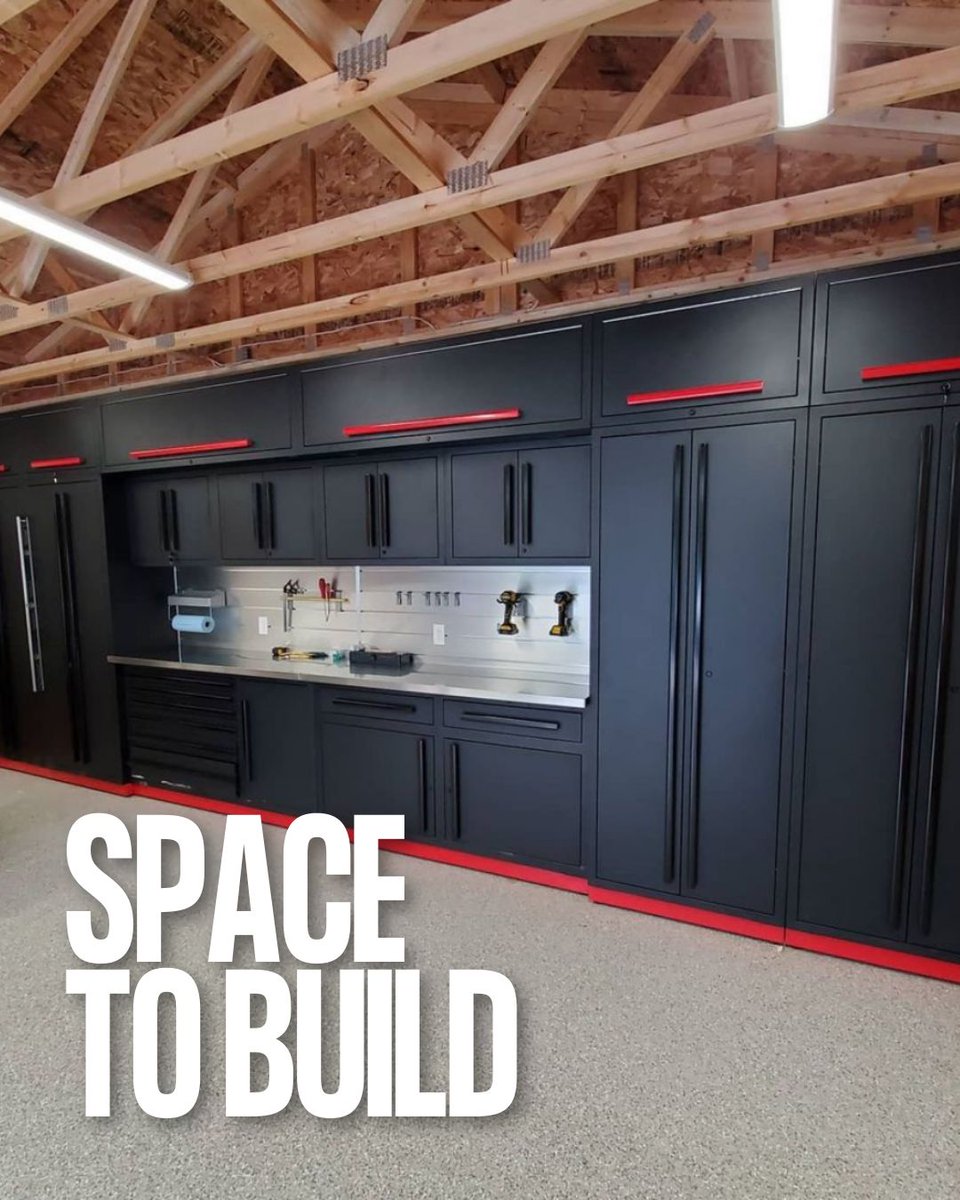 Every good workshop starts with the same thing.
Space.
 
Space to build. Space to fix. Space to organize tools properly.
 
If your garage is starting to feel more like a storage locker than a workspace…
 
…it might be time for a reset.

#garagemasters #garageworkshop