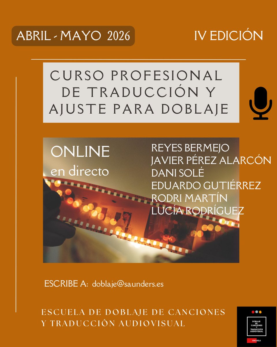 Escuela de Traducción Audiovisual tweet media