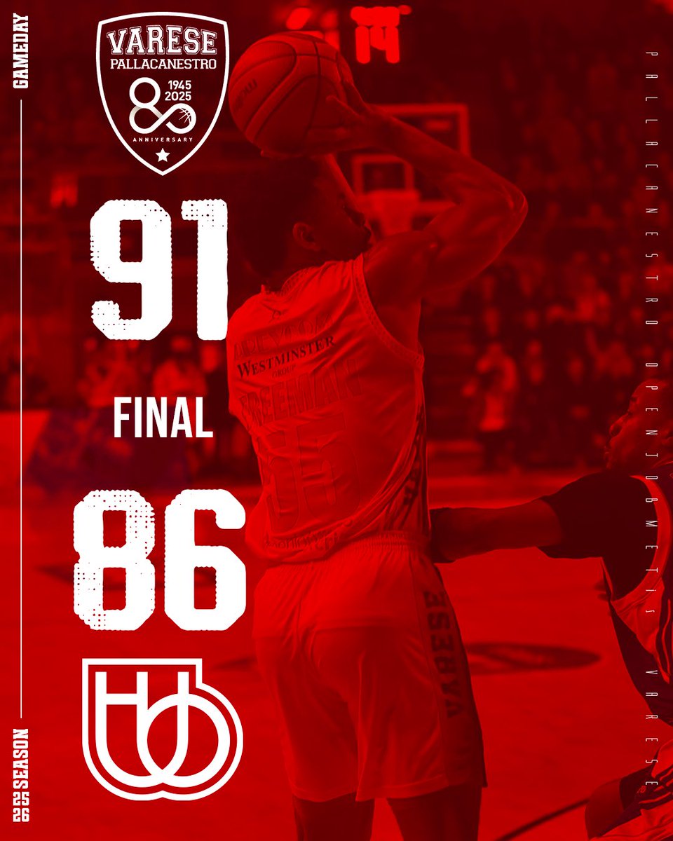 PallVarese's tweet image. Soffriamo insieme e portiamo a casa il terzo successo consecutivo dopo una partita combattuta a Masnago‼️

Che bello tornare a casa e farlo così 🤍❤️

#VarTre #NoiSiamoVarese