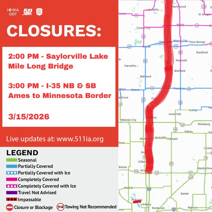 Iowa 511 tweet media