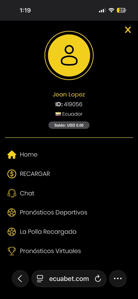 Jeancalopez's tweet photo. @AndresPonce28 @EcuabetOficial ID 4713918719. https://t.co/lrJp5iOawE