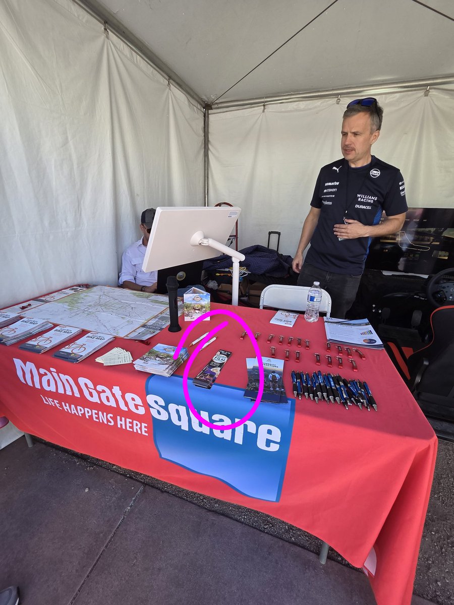 AZFilmFest's tweet image. All of the #AzIFF34 Bookmarks Mia &amp;amp; Indie had are gone!
But, Indie left the last pair of FREE Comedy Shorts tickets at our friends Main Gate Square Booth!
Last #AzIFF Bookmark in the stack &amp;amp; speciality marked to win!
#TFOB scavenger hunt!
#MainGateSquare
#tucsonfestivalofbooks