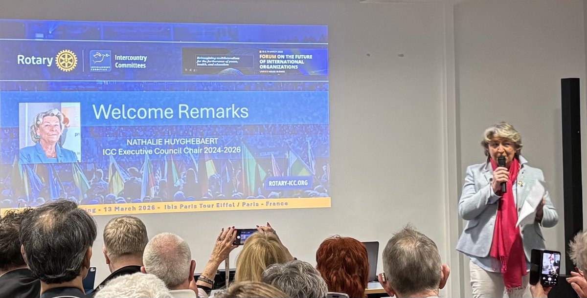 StrubAndreas's tweet photo. Rotarians from all over the world have just met in Paris to discuss the future of international organisations. This conference reflected the historical and instrumental role played by Rotary in the setting up of the United Nations 🇺🇳 and the drafting of the UN Charter in 1945. https://t.co/VjZL7cGiip