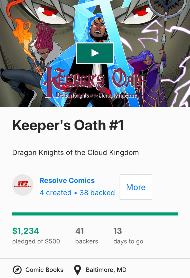 Resolve Comics tweet media