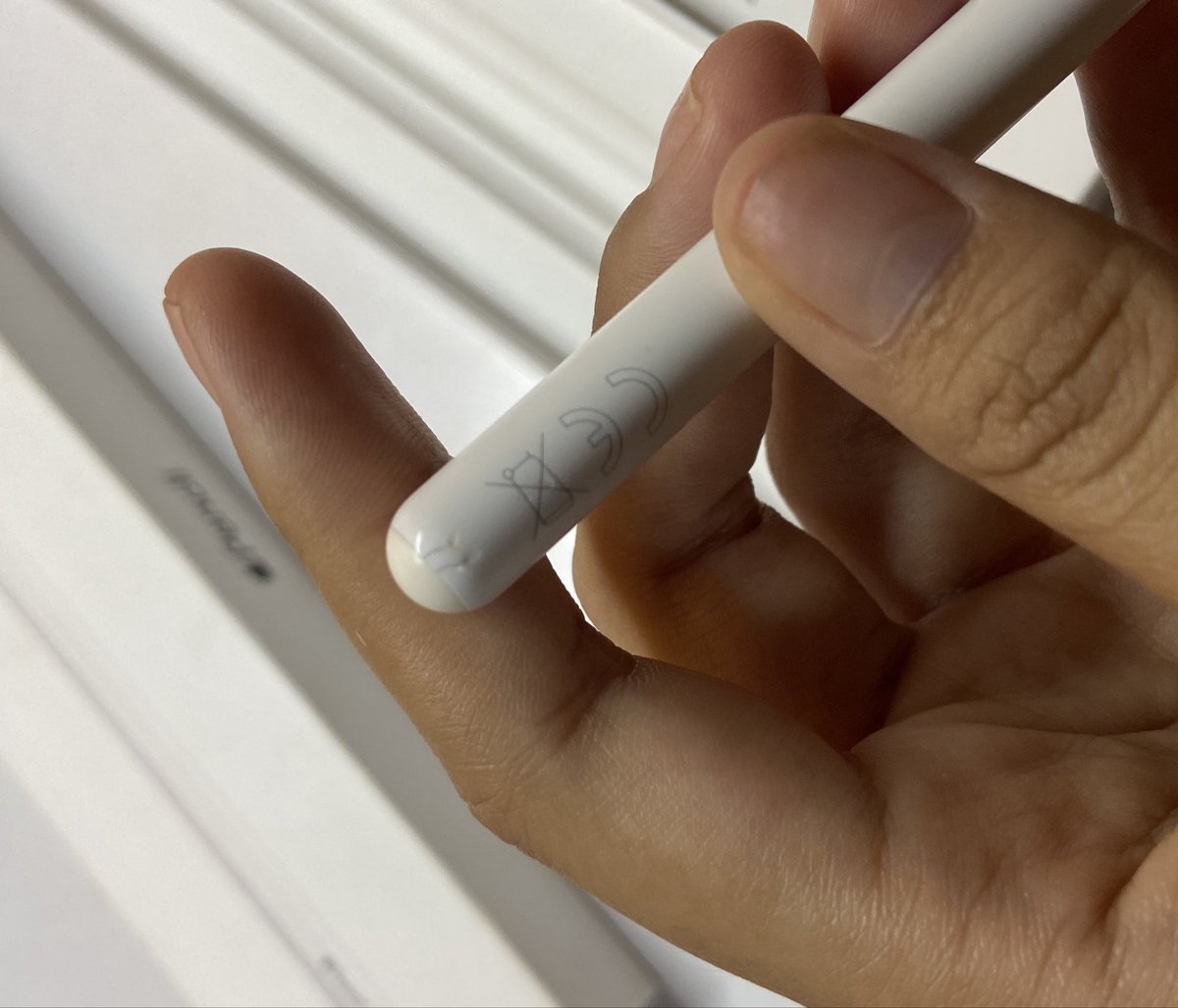 za348000's tweet photo. Apple pencil 2 

1390- เพิ่งเปลี่ยนหัวให้ใหม่เลยค่ะ วิดีโอดูของได้ 
นัดรับ สามย่าน สยาม หรือตามแนว BTS/Mrt 

#ส่งต่อapplepencil2 #applepencil #ส่งต่อราคาถูก #ส่งต่อกรุงเทพ https://t.co/xdNP074Cht