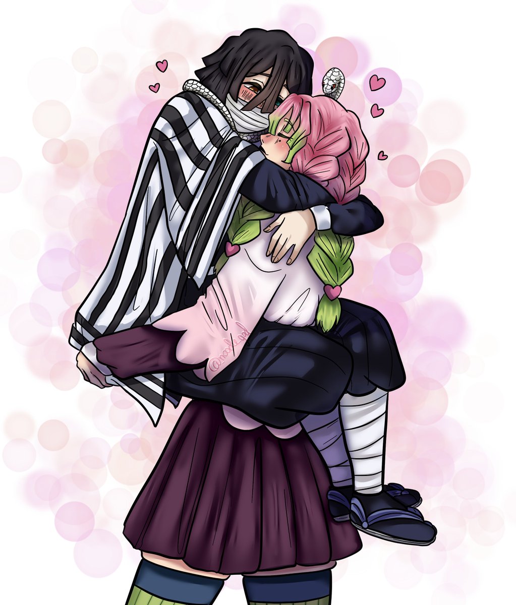🍡🐍 Strong gf 💪 #kny #obamitsu #obanaiiguro #mitsurikanroji #鬼