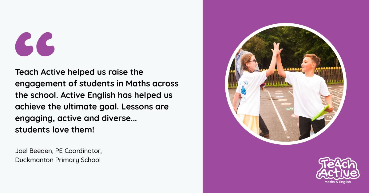 Teach Active tweet media